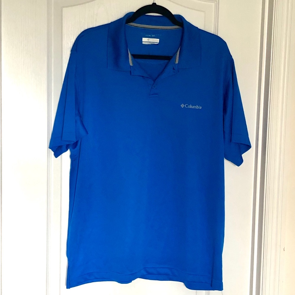 Columbia XL Blue Omni Shade Sun Protection